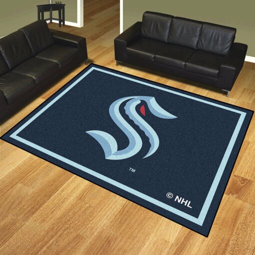 Seattle Kraken Area Rug Skyfattura