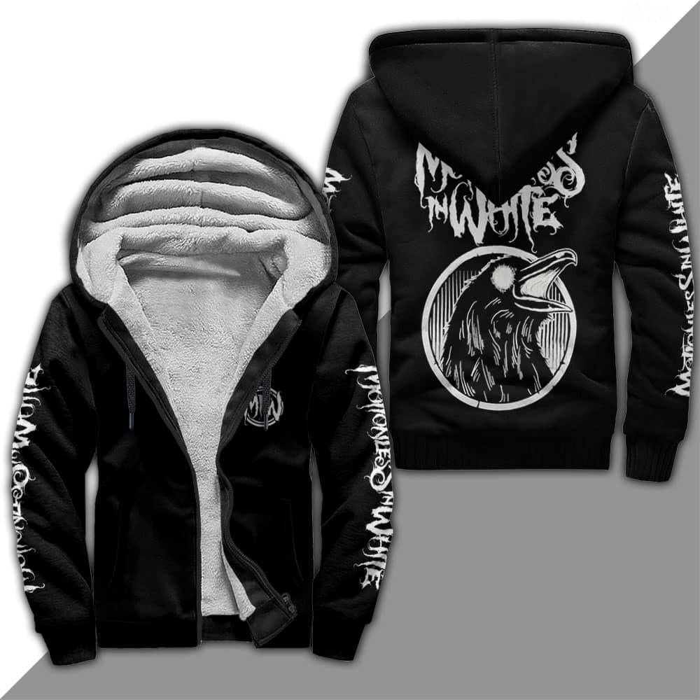 Motionless In White 1c Fleece Jacket Skyfattura