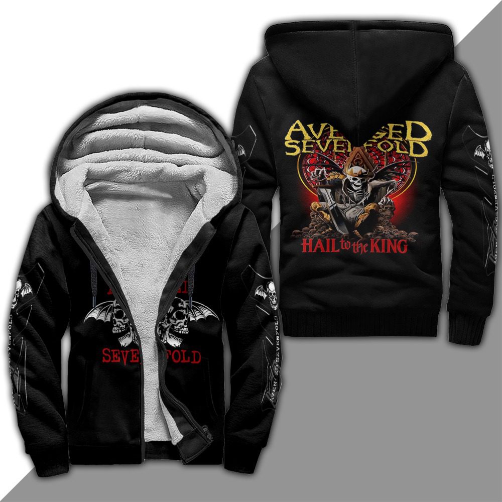 Avenged Sevenfold Fleece Jacket 1 - skyfattura